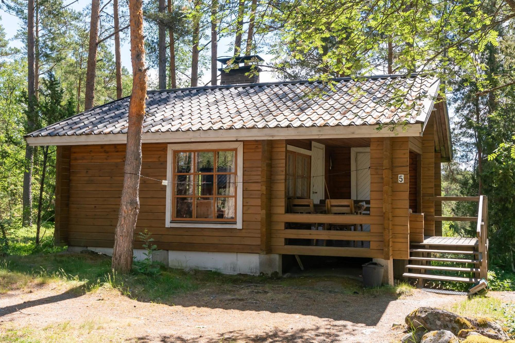 Pinetree Cottages Cozy Log Cabin Kalanti Экстерьер фото